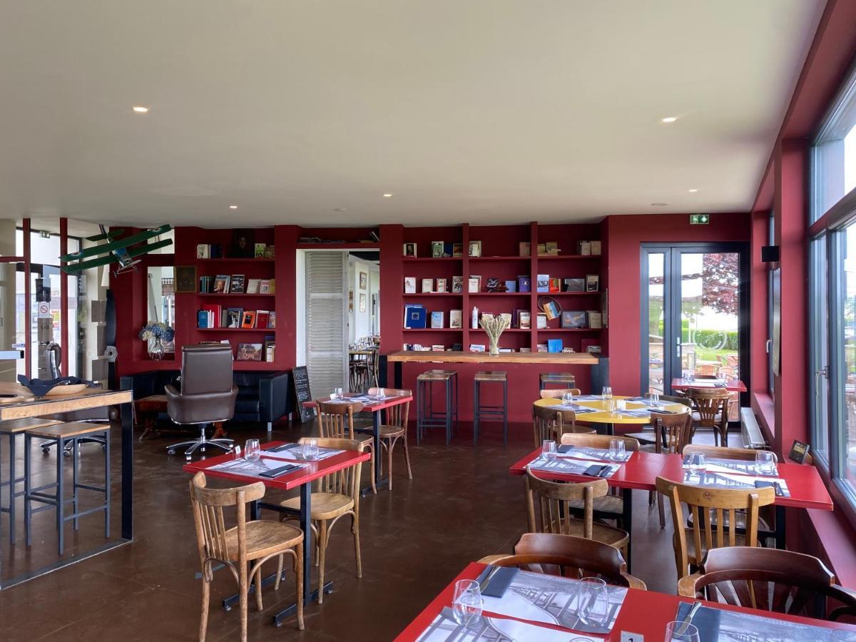 Logis Hotel & Restaurant De L'Aerodrome De La Baie De Somme Buigny-Saint-Maclou Dış mekan fotoğraf